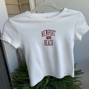 Brandy Melville 1984 Newport Beach Top